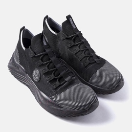 Big Star LL174282 sorte sneakers til mænd 1