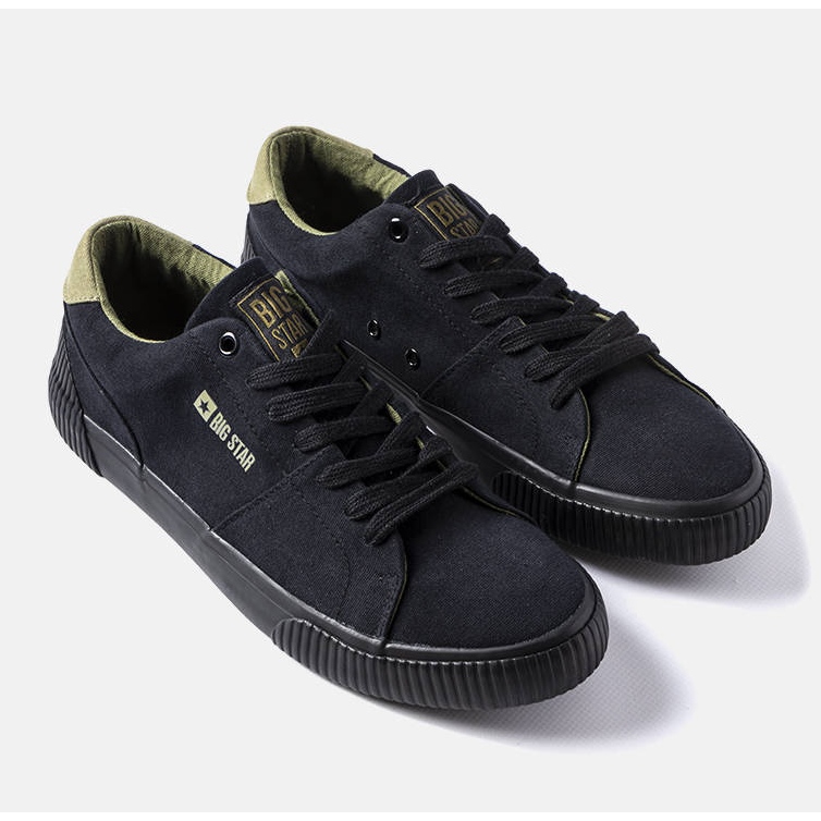 Big Star LL174009 sorte sneakers til mænd 1