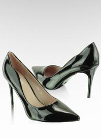 Lakerede hæle Wave Side Black sort 2
