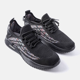 Sorte herresneakers fra James 1