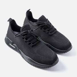 Benjamin sorte sneakers til mænd 1