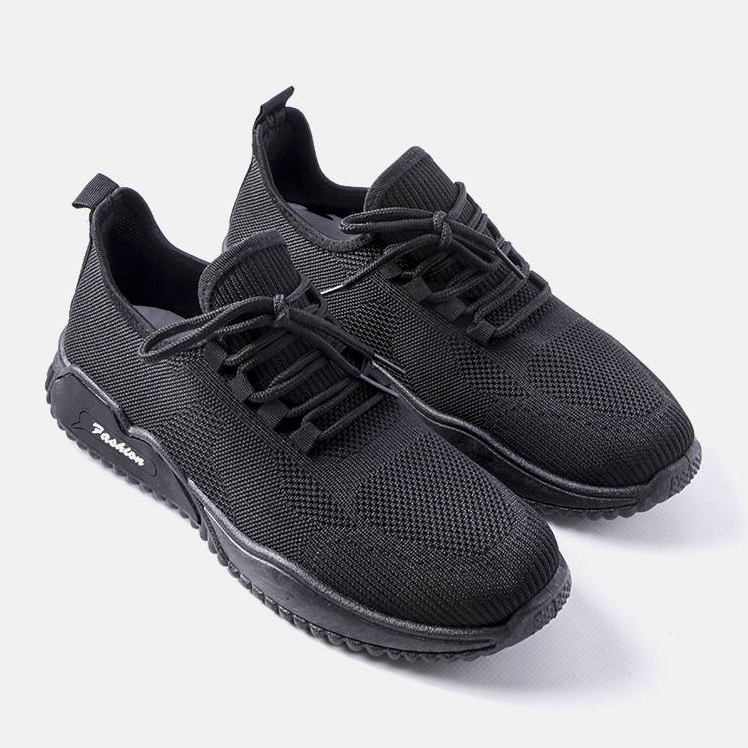 Benjamin sorte sneakers til mænd 1