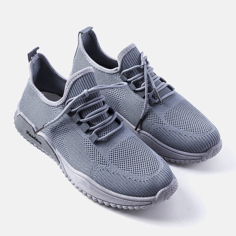 Grå Benjamin-sneakers til mænd 1