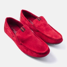 Røde Nashville loafers til mænd 1