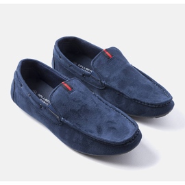 Nashville navy loafers til mænd blå 1
