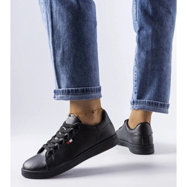 Mothé sorte øko-læder sneakers 1
