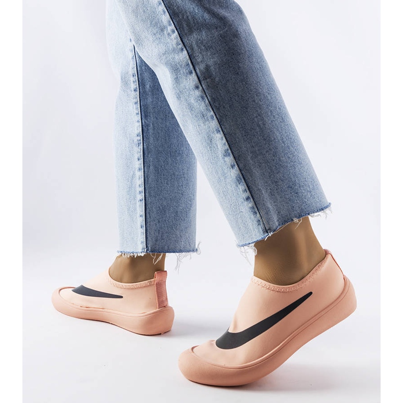 Stover lyserøde elastiske sneakers 1