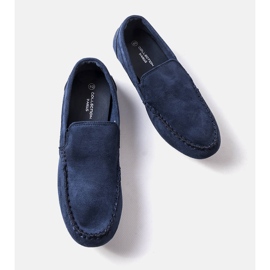 Sterlington marineblå loafers til mænd 2