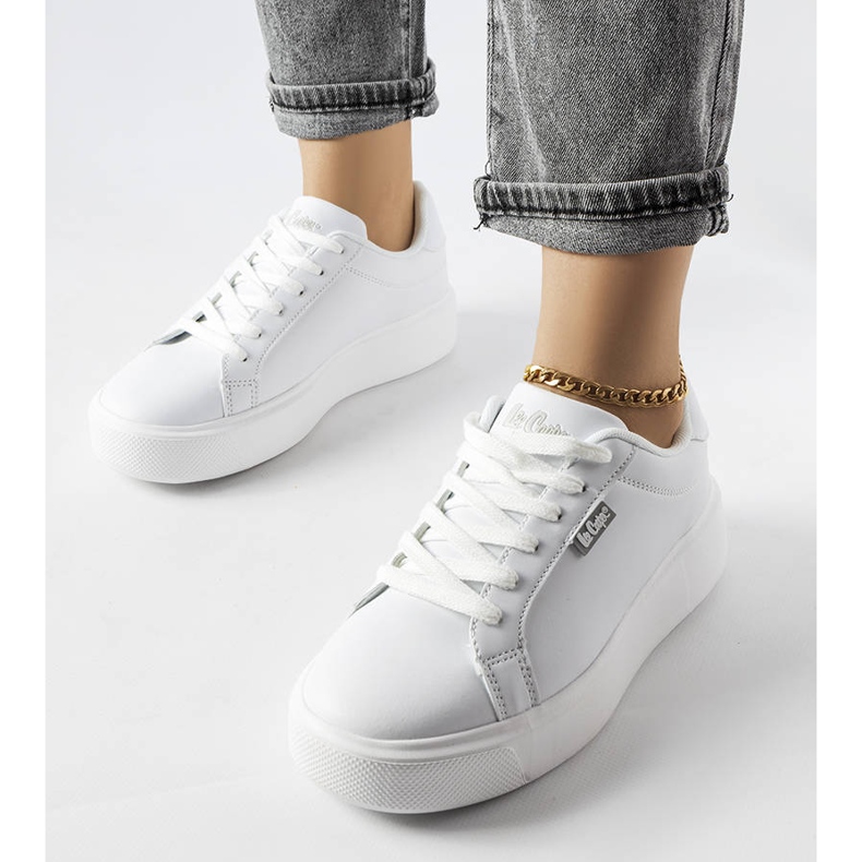 Lee Cooper LCW-23-32-1707L hvide sneakers 1