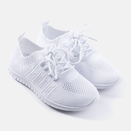 Waycross hvide sneakers til børn 1