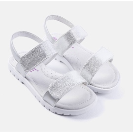 PA1 Elkview børne sølv sandaler 1