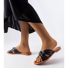 Sorte elegante hjemmesko fra Belisarda 2