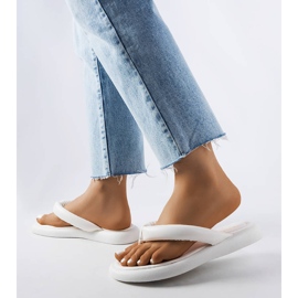 Smithfield hvide chunky flip-flops 2