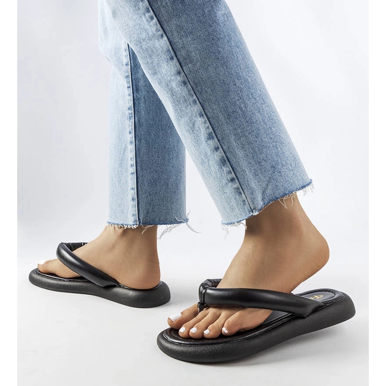 Smithfield sorte chunky flip-flops 2