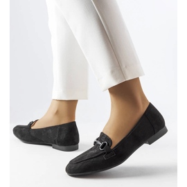 Sorte loafers til kvinder fra Hinkle 1