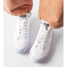 Hvide ankelsneakers Big Star FF274241 1