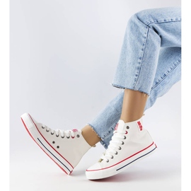 Hvide ankelsneakers Big Star JJ274132 1