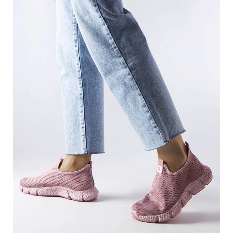 Pink slip-on sneakers fra Yellville lyserød 1