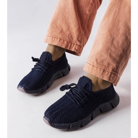 Inna Marineblå sportssneakers fra Élodie 1