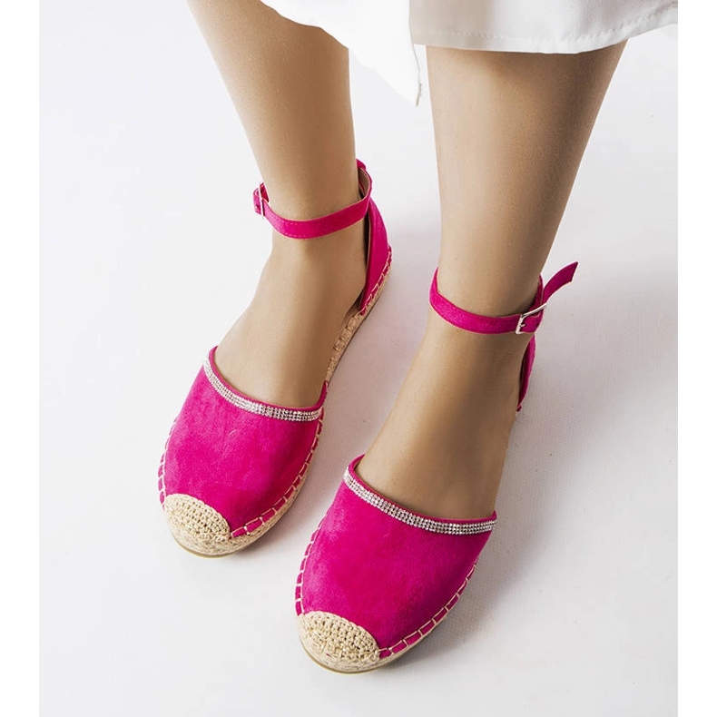 Licia pink espadriller lyserød 1