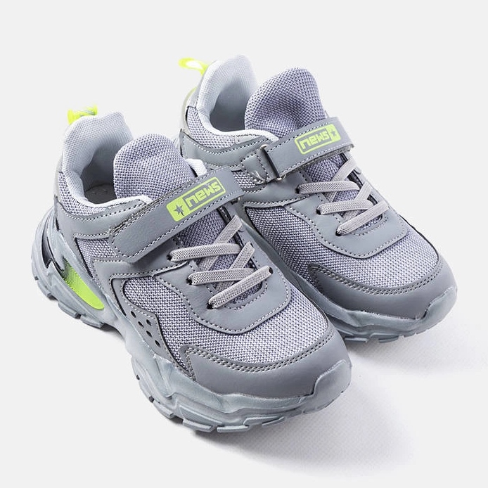 Grå børnesneakers fra Ansel 1