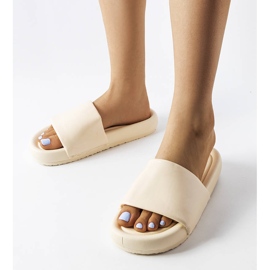 Beige platformsrutsjebaner fra Franco 1