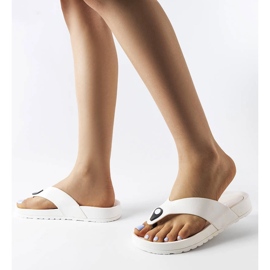 Elide hvide platform flip-flops 2