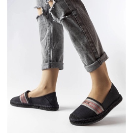 Big Star sorte espadriller LL274894 1