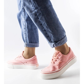 Pink Big Star sneakers LL274147 lyserød 1