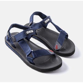 Marineblå sportssandaler Big Star DD174718 1