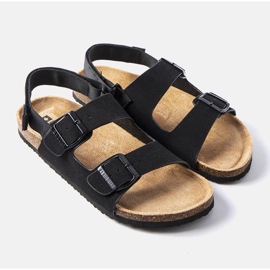 Big Star sorte sandaler LL174208 1