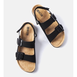 Big Star sorte sandaler LL174208 2