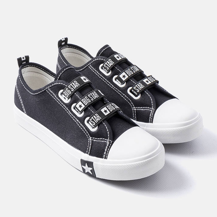 Big Star LL374006 sorte børnesneakers 1