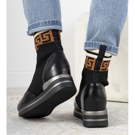 Sorte wedge sneakers Wanda 1