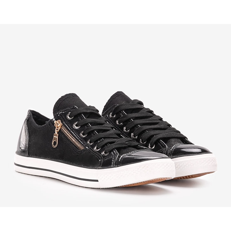 Pirkko sorte sneakers til mænd 1