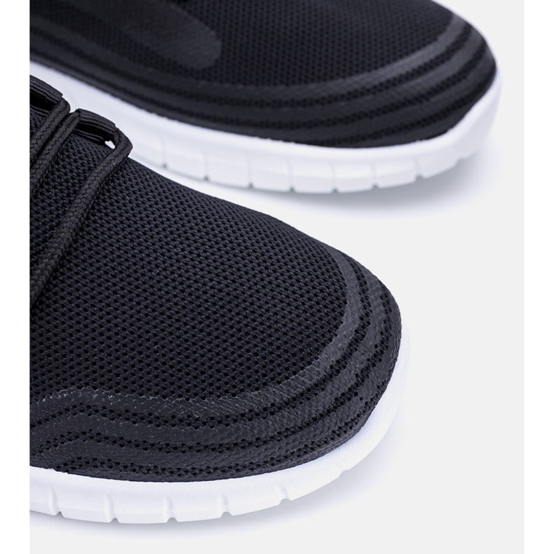 Sorte sportssneakers til mænd Larem 1