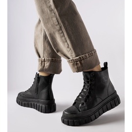 Sorte isolerede sneakers Big Star MM274625 1