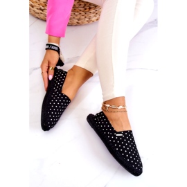 Kvinder Big Star Polka Dot Espadrilles JJ274867 Sort 4
