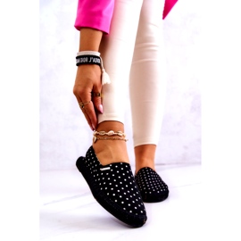 Kvinder Big Star Polka Dot Espadrilles JJ274867 Sort 1