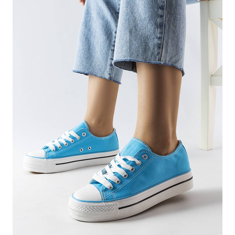Inna Blå Freestyle platform sneakers 1