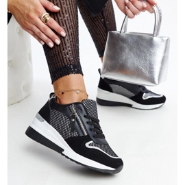 Inna Sorte wedge sneakers fra Fastello 1