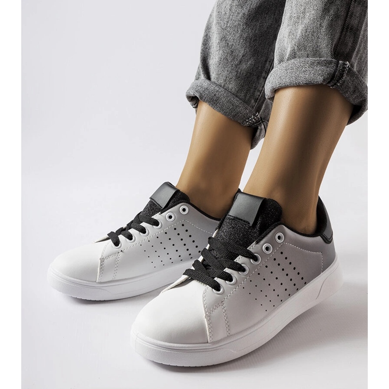 Gordon ombre effekt sneakers hvid 1