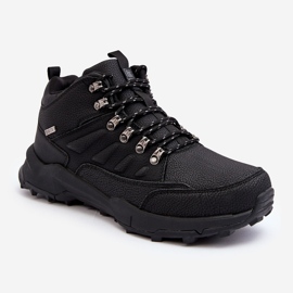Isolerede mænds sneakers Black Big Star MM174156 sort 1