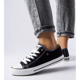 Big Star T274023906 sorte klassiske sneakers 1