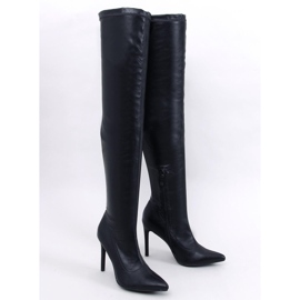 Dearica sorte stiletstøvler 1