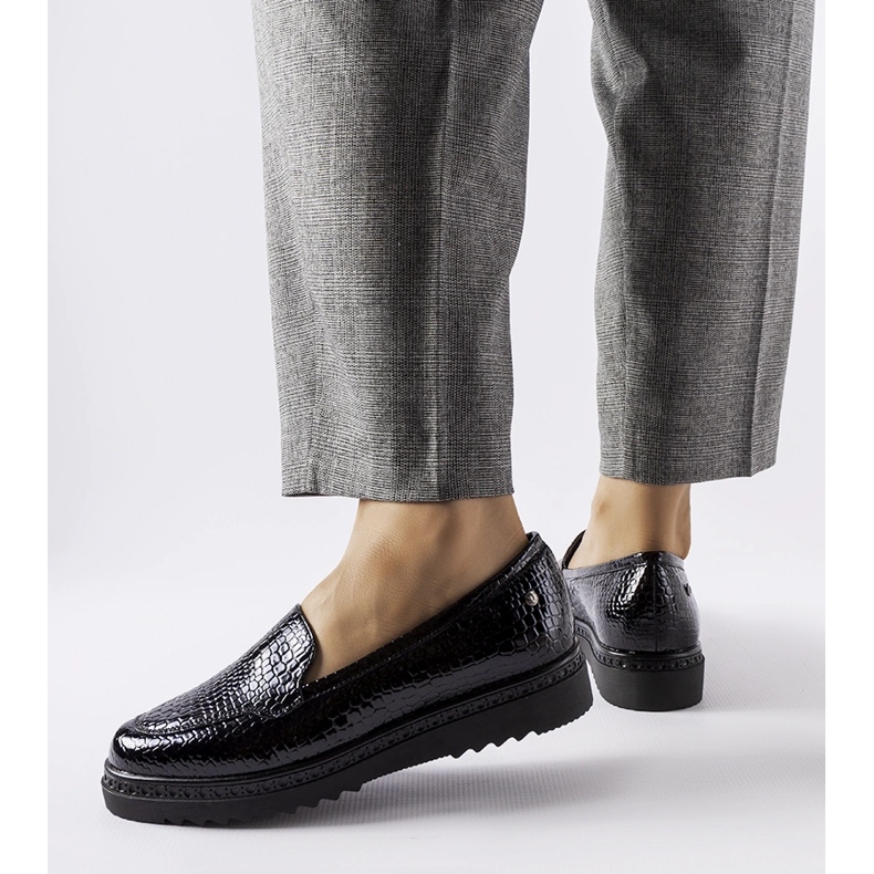Vinceza sorte patent loafers 1