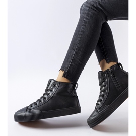 Sorte isolerede sneakers Big Star MM274020 1