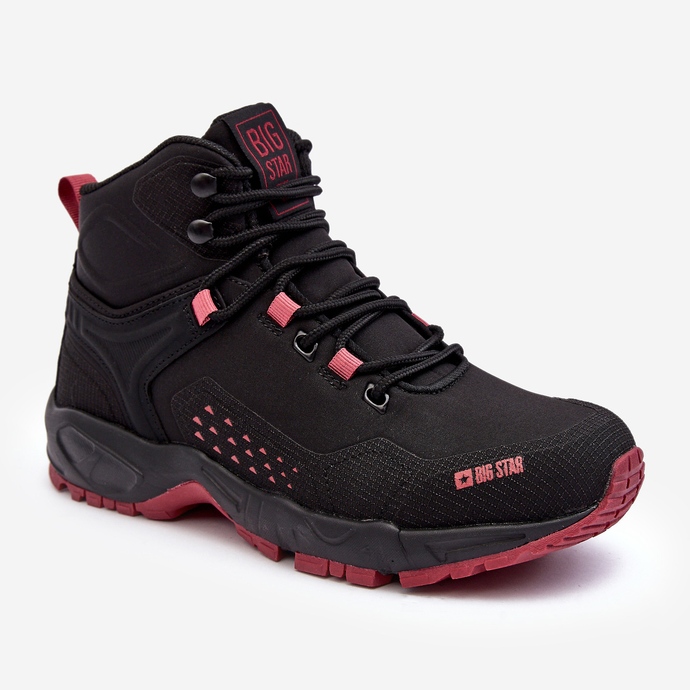 Memory Foam System Trappers Trekking Sko Sort Big Star MM274562 1