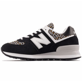 New Balance W WL574BI2 sko sort 1