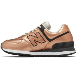 New Balance W WL574PX2 sko gylden 1